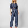 Jean effect pants