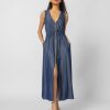 Jean effect dress