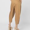 Cotton pants camel