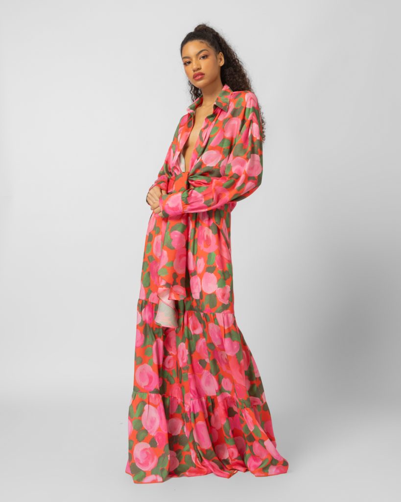 Floral boho pants