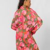 Floral shirt with bow