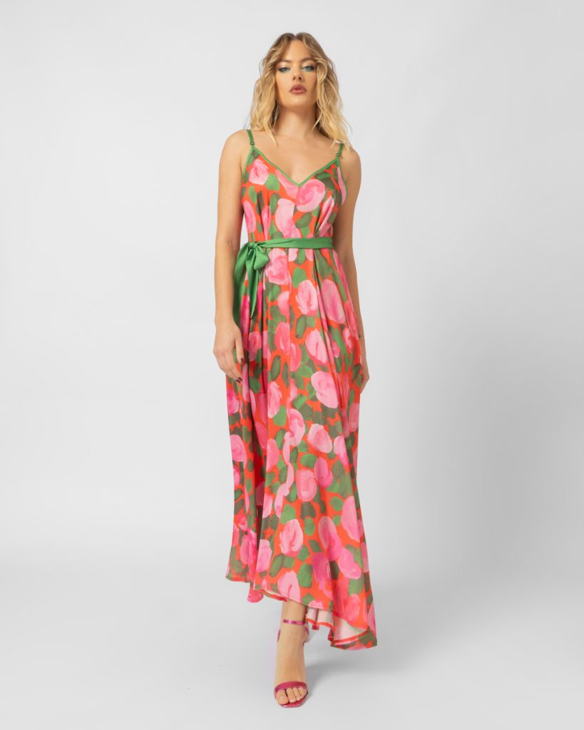 Floral maxi dress