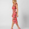 Floral midi dress