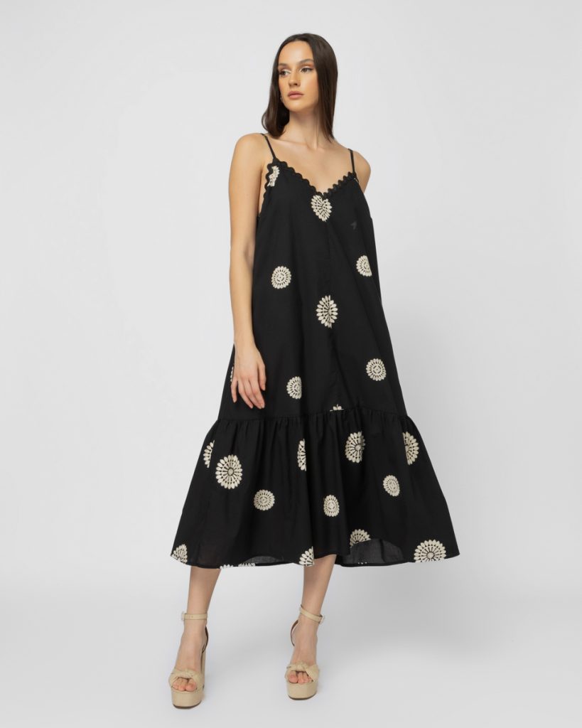 Embroidered dress