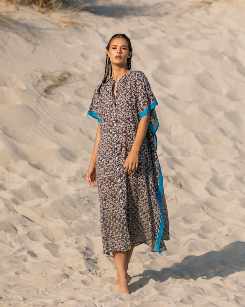 Long kaftan dress