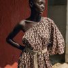 Printed long dress