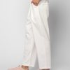 Pants with elastic waist – ecru kokefashionshop Pants with elastic waist – ecru