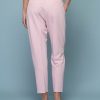 Pink striped pants – Women’s casual style kokefashionshop Pink striped pants – Women’s casual style