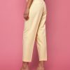 Banana yellow striped pants kokefashionshop Banana yellow striped pants