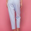 Baby blue striped pants kokefashionshop Baby blue striped pants