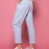 Baby blue striped pants kokefashionshop Baby blue striped pants
