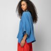 Lyocell shirt – blue kokefashionshop Lyocell shirt – blue