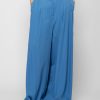 Wide leg pants – blue kokefashionshop Wide leg pants – blue