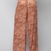 Leopard print pants – orange kokefashionshop Leopard print pants – orange