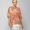 Leopard print top – orange kokefashionshop Leopard print top – orange