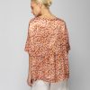 Leopard print top – orange kokefashionshop Leopard print top – orange